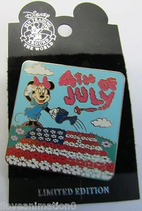 Spilla Disney 23384 DLR 4 luglio spilla Minnie Mouse - Foto 1 di 2
