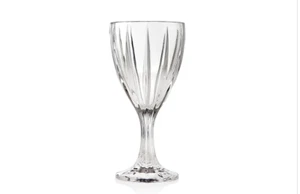Godinger Simplicity Parallels Set OF 4 Goblets - Picture 1 of 4
