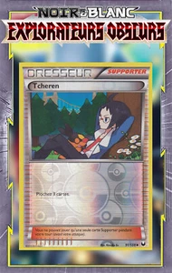 Tcheren Reverse - NB05:Explorateurs Obscurs - 91/108 - Carte Pokémon Française - Imagen 1 de 1