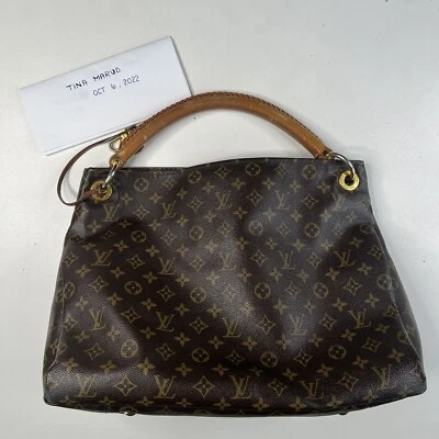 Bolso de Mano Hobo de Hombro LOUIS VUITTON Auténtico Artístico MM Monograma Foto 1 de 4