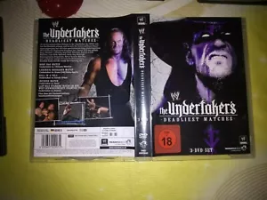 DVD Wrestling WWE The Undertakers Deadliest Matches AEW WWF WCW ROH USWA NWA - Picture 1 of 1