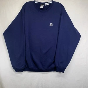 Vintage Essential Starter Crewneck Sweatshirt Herren Oversized Medium bestickt - Bild 1 von 13