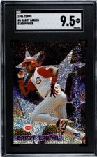 1996 Topps Starpower #6 Barry Larkin Chrome  Refractor SGC 9.5 Mint+