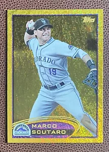 2012 Topps Cognac MARCO SCUTARO #593 Rockies - Picture 1 of 1