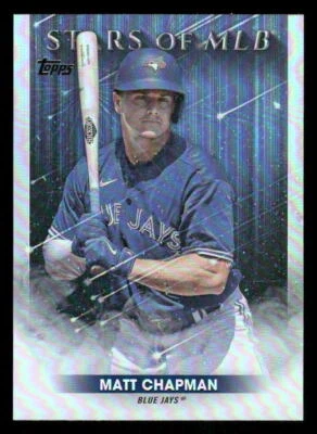 2022 Topps Update Matt Chapman Stars of MLB #SMLB-77 Card - Image 1 of 2