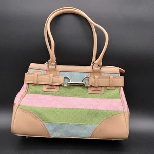 Lady Pink Green Blue Tan Fashion Handbag Satchel Crossbody Messenger Purse Tote - Picture 1 of 8