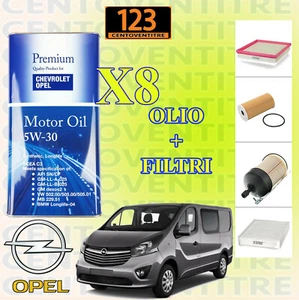 KIT TAGLIANDO OPEL VIVARO B 1.6 BiTurbo CDTI (X82) 103KW 140cv - Foto 1 di 4