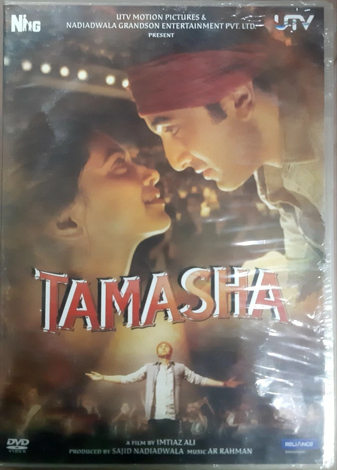 Tamasha - Ranbir Kapoor, Deepika - Bollywood Movie DVD (2-Disc Special Edition) - Image 1 of 1