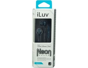 iLuv Neon Sound High-Performance Earphone with SpeakEZ Remote for iPod/ iPhone - Picture 1 of 5