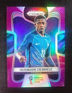 2018 Panini Prizm World Cup #85 Ousmane Dembele Paris St. Germain 95/99 purple - Bild 1 von 2