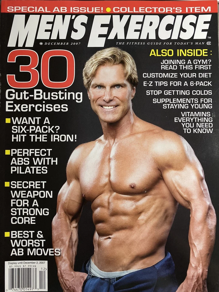 Men’s Exercise magazine - December 2007 - Gay Interest - Image 1 of 1