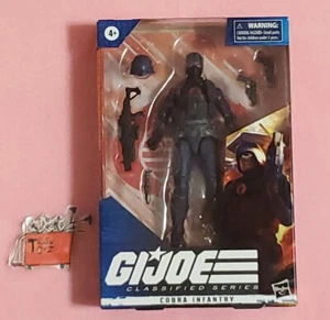 GI JOE CLASSIFIED SERIES COBRA INFANTRY SOLIDER ACTION FIGURE VILLIAN HASBRO - Picture 1 of 3