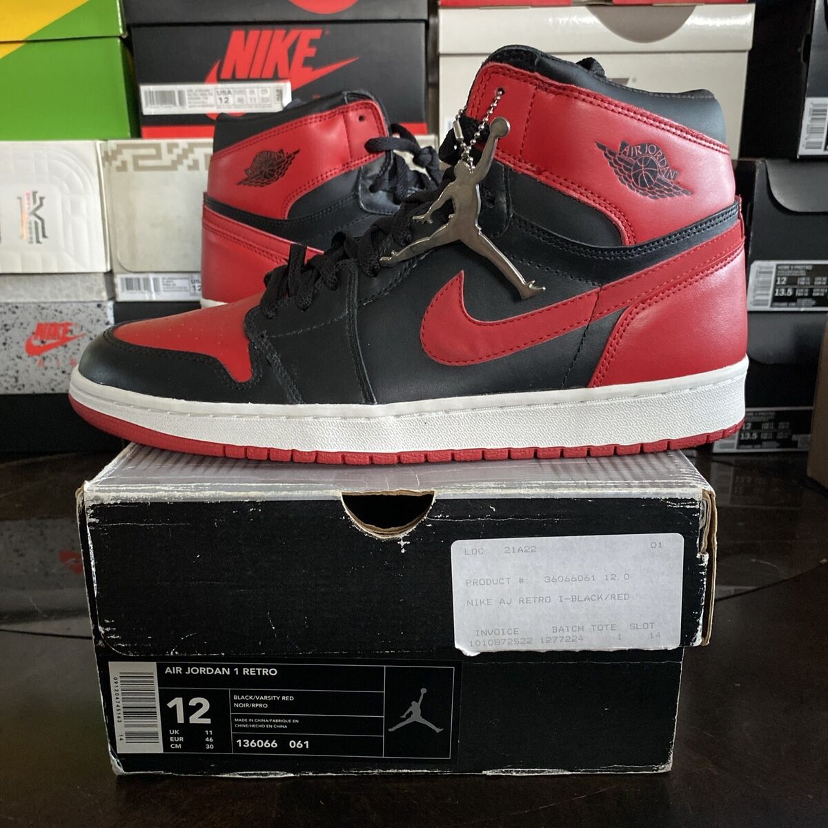 Jordan 1 Retro 2001 Bred for Sale - Authenticity Guaranteed Jordan 1 Retro 2001 Bred for Sale - Authenticity Guaranteed
