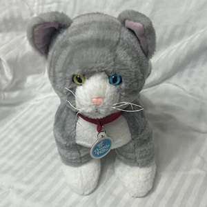 Build A Bear Promise Pet graue Rettungskatze 12" kein Ton - Bild 1 von 8