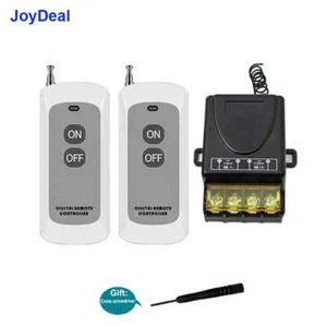 433Mhz High Power Wireless RF Remote Control Switch 110V 30A Receiver On/Off - Picture 1 of 16