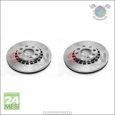Kit 2x dischi freno Jpn Anteriore per DAEWOO ESPERO NEXIA LANOS OPEL CALIBRA A - Immagine 1 di 3