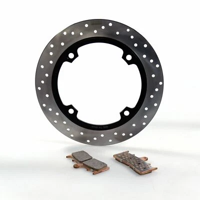 Полный комплект задних тормозных колодок/дисков EBC FA174HH & Rezo для Honda CBF 600 N 04-07 - Изображение 1 из 4