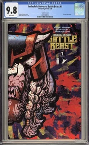 Invincible Universe: Battle Beast #1 - Cover J - Foil Die-Cut Variant - CGC 9.8! - Bild 1 von 1