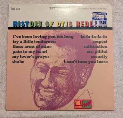 SEALED History of Otis Redding LP Original VOLT S-418 No Saw Mark - Image 1 of 4