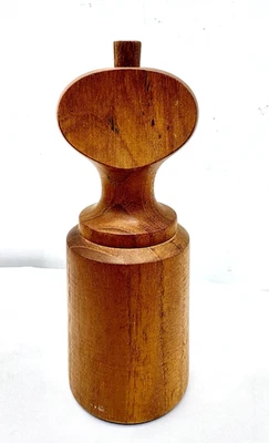 Винтажный MCM Дания Jens H. Quistgaard тик дерева солонка и перец мельница мельница - Изображение 1 из 4
