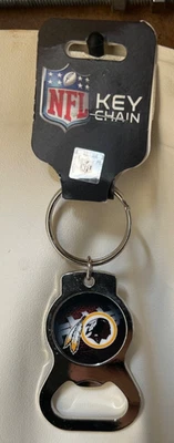 Rare Washington Redskins NFL Key Chain And Bottle Opener NEW - Image 1 of 3