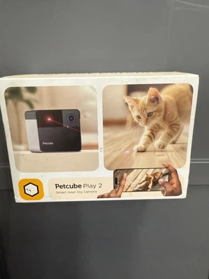 Cámara para mascotas Petcube Play 2 Wi-Fi con juguete láser para gatos y perros cámara interior nueva Foto 1 de 2