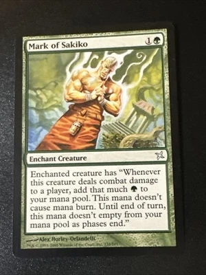 Mark Of Sakiko X1 Betrayers Of Kamigawa NM Cond See Pics English - Image 1 of 2