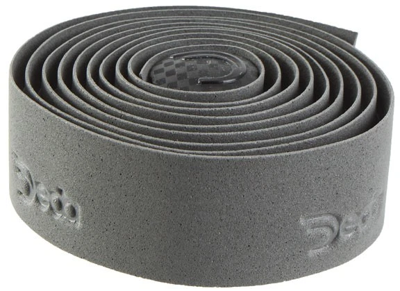 Deda Elementi Logo Bar Tape - Gun Metal Gray, Weather-Resistant Synthetic - Image 1 of 1