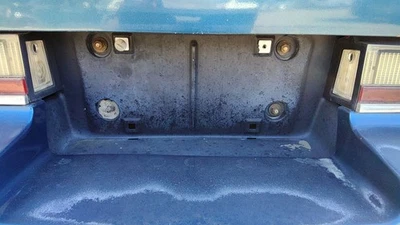 88-97 Cutlass Cierra номерной знак отделка объемная панель хвост багажника отделка синий - Изображение 1 из 4