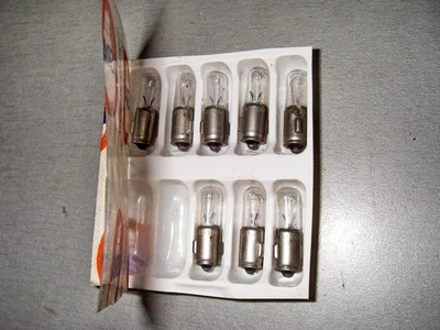 8x OSRAM Glühlampe 24V 25mA 0,6W Ba7s 7x20mm  Lampe Birne neu - Bild 1 von 2