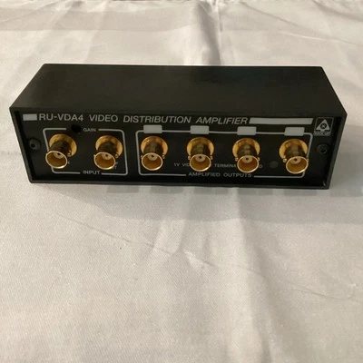 Radio Design Labs Dual RDL Video Distribution Amplifier RU-VDA4 - Image 1 of 3
