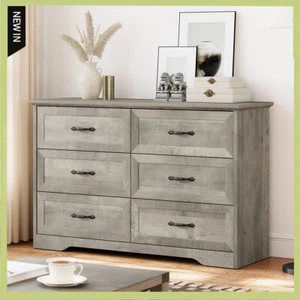 Dresser for Bedroom Chests of Drawers Nightstand Storage Organizer Wood Cabinet - Picture 1 of 30