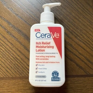 CeraVe Itch Relife Moisturizing Lotion 8oz Steroid Free - Picture 1 of 2