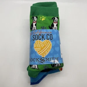CA Sock Co & Sock Smith Youth Small Socks Dog Dino Pizza Graphic Novelty - Picture 1 of 9