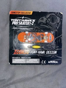 Tony Hawk's Pro Skater 1 + 2 Mini Fingerboard Finger Skateboard Promo Exclusive - Picture 1 of 3