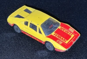 VINTAGE 1981 MATCHBOX FERRARI 308 GTB DIECAST CAR 1/55 SCALE YELLOW - Picture 1 of 11
