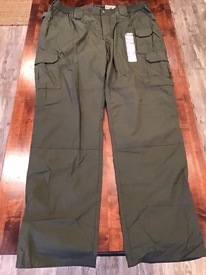 5.11 TACTICAL New Women’s 5.11 TACLITE PRO RIPSTOP PANTS, 64360, TDYU GREEN, 20 LONG