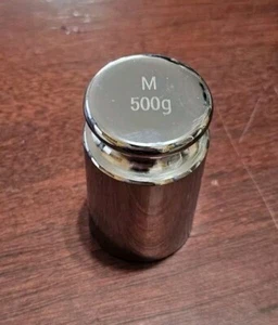 500g Calibration Weight Test Gram Digital Scales - Cal-500 - New - Foto 1 di 2