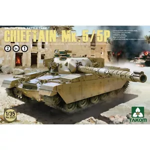 Takom 2027 - Chieftain MK5/5P  1/35  Scale  Plastic  Kit  -  Tracked  48 - Picture 1 of 8