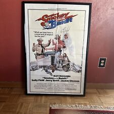 Burt Reynolds Signed Original Smokey And The Bandit Movie Poster