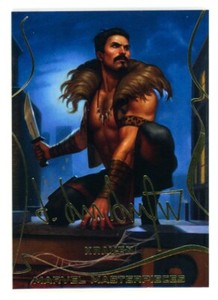 KRAVEN 2022 UD Marvel Masterpieces Gold Signature Level 1 #13 C1