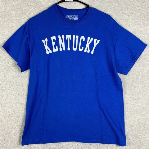 Kentucky Wildcats Adult Medium M T Shirt NCAA Adult Size Medium Kentucky Shirt Cover