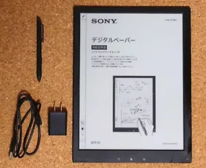 Sony DPT-S1 Digital Paper System Tablet 13.3 inch Accessories E-books JAPAN USED - Picture 1 of 14