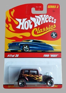 2007 Hot Wheels FORD VICK Spectraflame RED Classics Series 3 #11/30 1:64 RL 5-SP - Picture 1 of 14