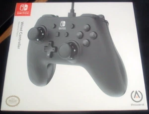 Power A Wired Controller for Nintendo Switch. Black.1511370. 10ft USB cable. New - Picture 1 of 4