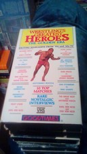 Wrestling's Greatest Heroes The Golden Era VHS 1950s 1960s Lou Thesz Bobo Brazil