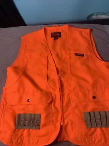 gamehide hunting vest orange Med Pheasant/deer Shell Pockets - Picture 1 of 12