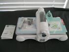 SIZZIX BIG SHOT DIE CUTTING AND EMBOSSING MACHINE, NEW NEVER USED, WHITE & GREY