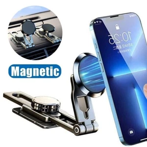 Soporte magnético universal de montaje para teléfono de automóvil 360° para teléfono celular soporte GPS plegable - Imagen 1 de 12