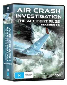 AIR CRASH INVESTIGATIONS : ACCIDENT FILES SEASON 1-5 [NTSC ALL REGIONS] (15DVD) - Picture 1 of 1